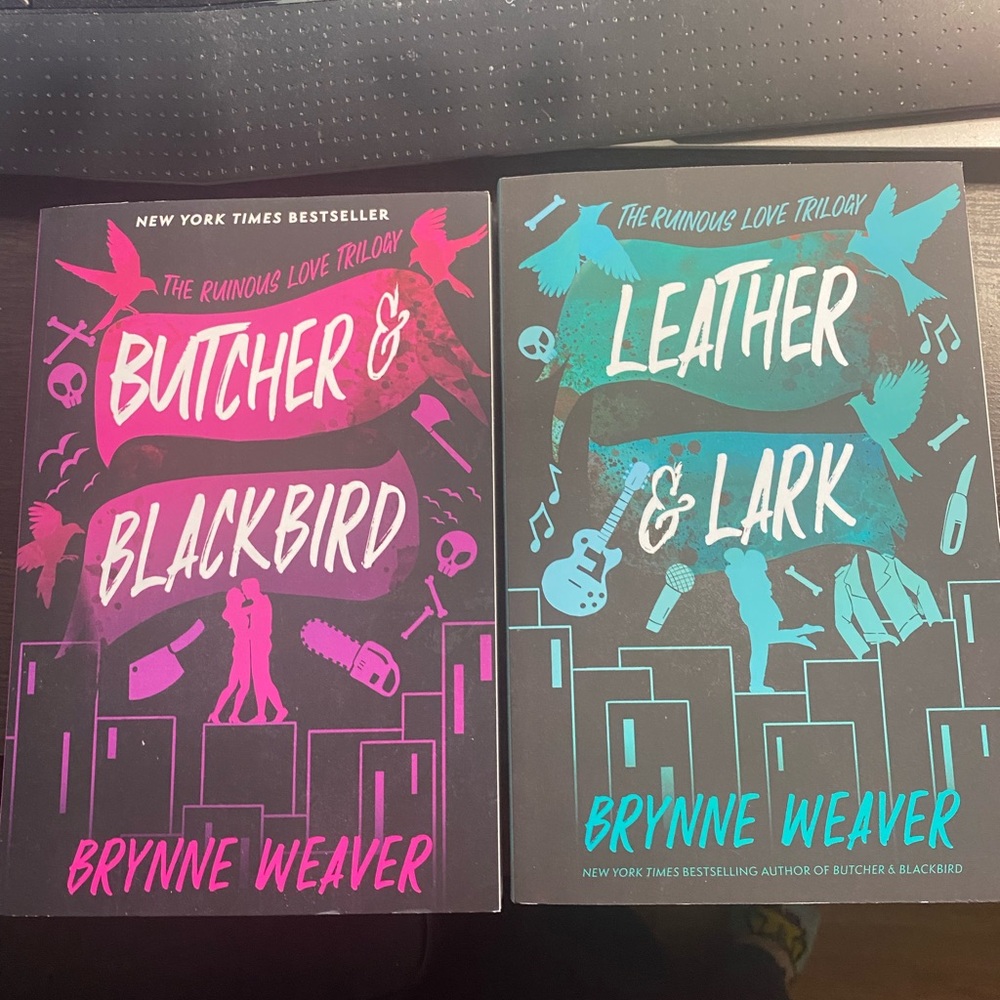 Butcher and Blackbird and book 2